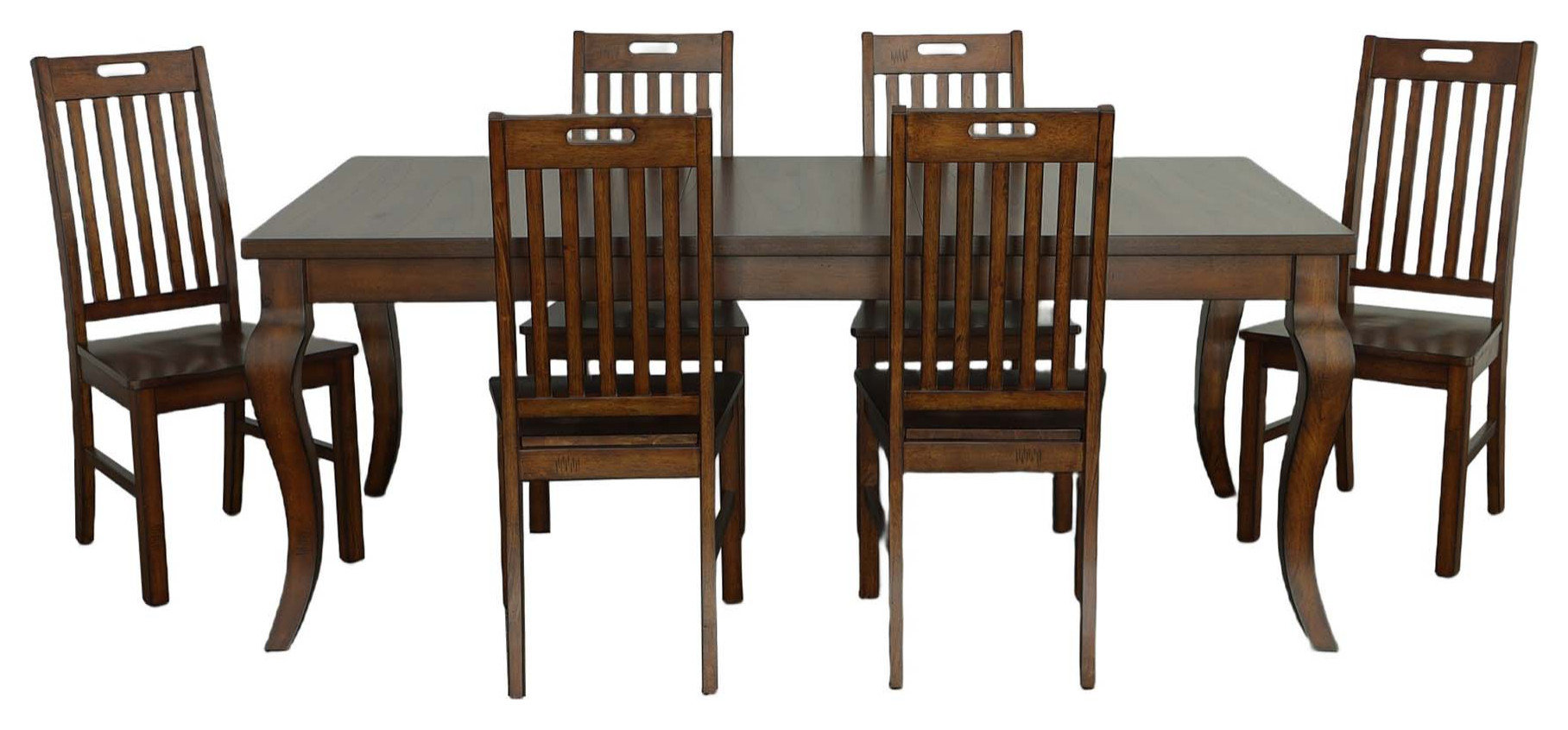 Photo inspiration: Visual Reference: Old Town Set Of 2 Dining Chairs Warm Pecan Brown