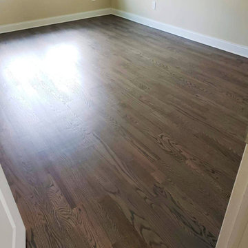Red Oak Flooring and Custom Railings