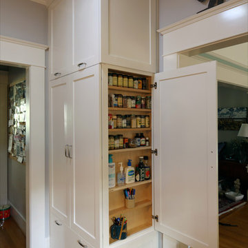 Cherry and White Custom Kitchen Remodel Council Crest Portland
