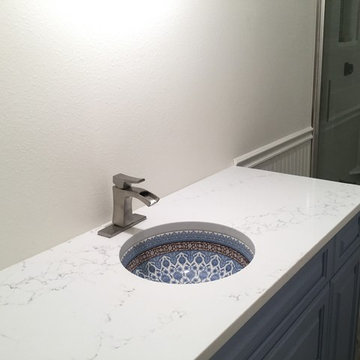Blue Bathroom
