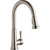 Elkay Everyday Deck Mount Kitchen Faucet With Pull-Down Spray/Handle, Steel