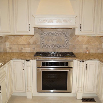 Fabuwood Wellington Ivory Kitchen with Cambria Nevern Counter Tops