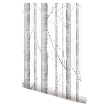 Birch Tree Wallpaper, 24"