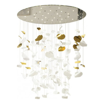 AL0128 LEAF LAMPADARIO