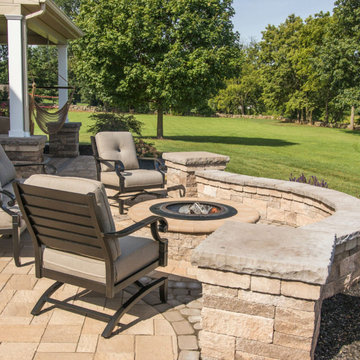 Outdoor Kitchen With Grill