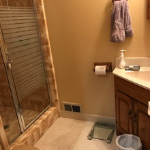 Master bathroom remodel