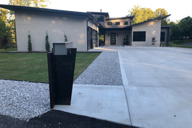 Modern exterior home idea in Other