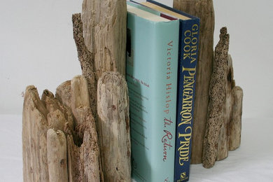 Driftwood boxes and Bookends
