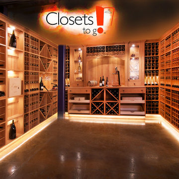 Closets To Go Deluxe Wine Rack System