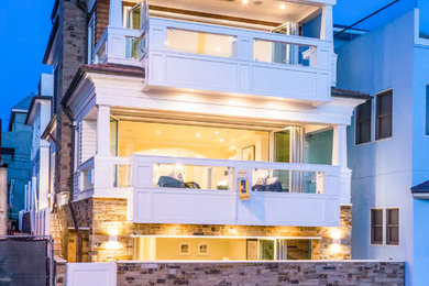 Inspiration for a contemporary home design remodel in Orange County