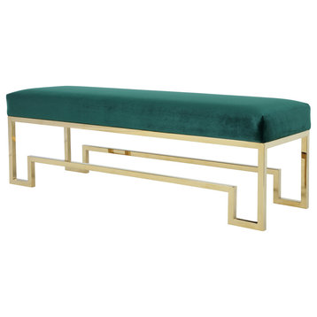 Laurence Bench, Gold and Green