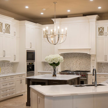 Dark to Light Cabinet Transformation