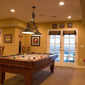 Lone Tree Walk-Out Finished Basement with Theater, Wet Bar, Pool Table