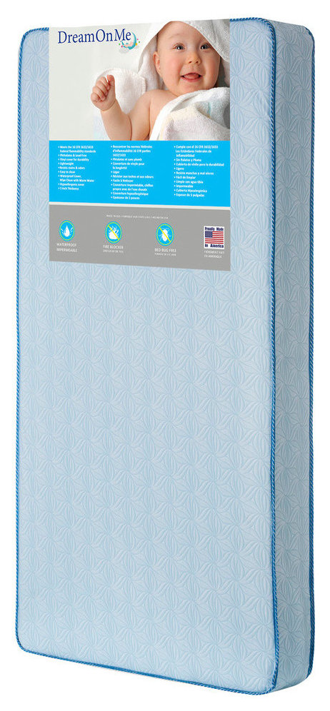 Moonlight Crib and Toddler 130 Coil Mattress
