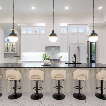 Transitional Style Custom Home