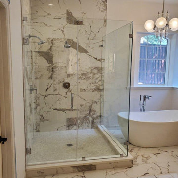 Post Water Damage Master Bath Remodel