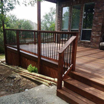 Modern Pergola and Deck of IPE Ironwood