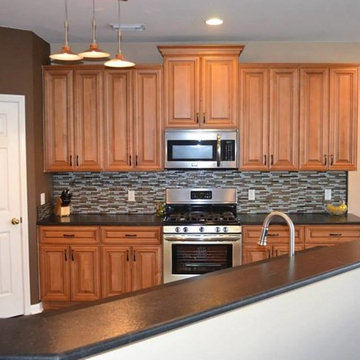 Charleston Toffee Kitchen Cabinets