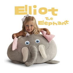 Elliot the Elephant Bean Bagimal - Bean Bag Chairs