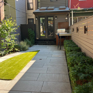 Shady Garden Deck and Pergola Renovation