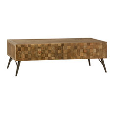 reclaimed wood square coffee tables | houzz reclaimed wood square coffee tables | houzz