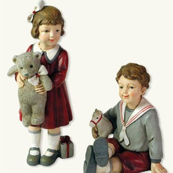 Babes In Toyland Figurines (Pair) - Holiday Accents And Figurines