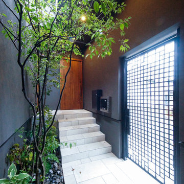 旅館のような非日常的アプローチ