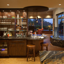 down stairs bar