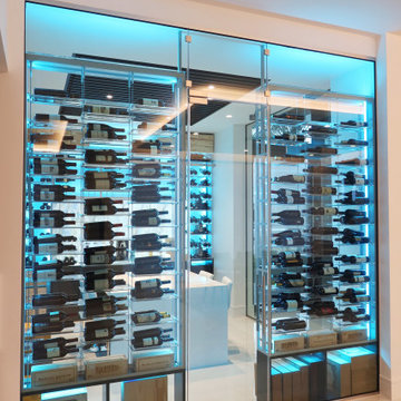 Laminar Backlit Glass Wine Display - Deerfield Beach, FL