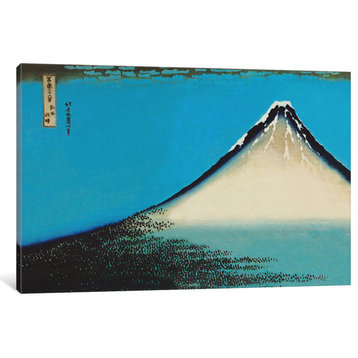 "Mount Fuji" by Katsushika Hokusai, Canvas Print, 18"x12"