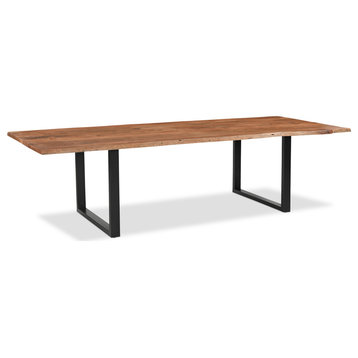 Athea Butterfly Natural live Edge Dining Table - 120"