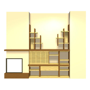 Mid Cenutry Modern Custom Built-in