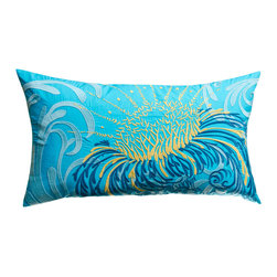 Rhadi - Rhadi Living Water Embroidered Pillow - Decorative Pillows