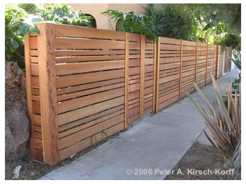 How Can I Build A Horizontal Cedar Fence Without The Clips