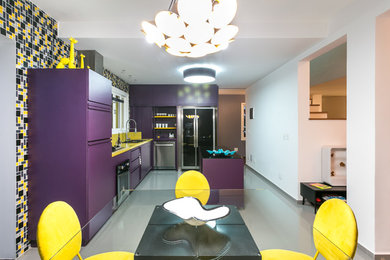 Kitchen - contemporary kitchen idea in Other