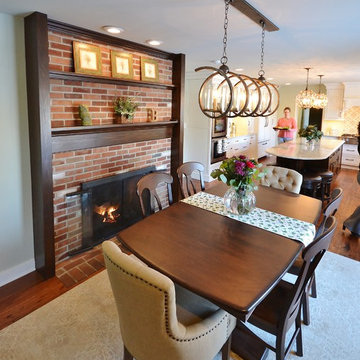 It takes a team to raise a kitchen!