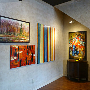 Styling the Grant Gallery, Lucan ON with Steve Tracy Artworks