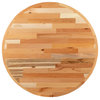 Round Butcher Block Style Table Top, 30"