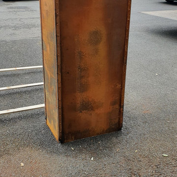 Conduit de hotte pour cuisine extérieure
