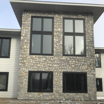 Chamberlain Real Thin Stone Veneer Accent Wall