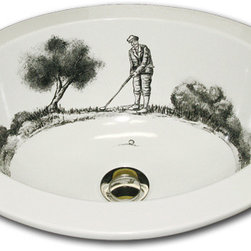 Marzi's Hand Painted Sinks - Bathroom Sinks