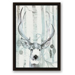 DDCG - Whimsical Watercolor Reindeer Canvas Wall Art, Framed, 12"x18" - Spread holiday cheer this Christmas season by transforming your home into a festive wonderland with spirited designs. This Whimsical Watercolor Reindeer Canvas Print Wall Art makes decorating for the holidays and cultivating your Christmas style easy. With durable construction and finished backing, our Christmas wall art creates the best Christmas decorations because each piece is printed individually on professional grade tightly woven canvas and built ready to hang. The result is a very merry home your holiday guests will love.