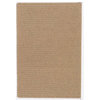 Westminster Taupe 10' Square, Square, Braided Rug