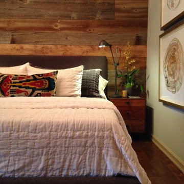 Rustic modern bedroom