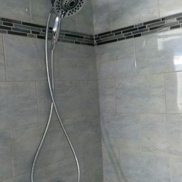 Masterful Tile work in Monkton Bathroom