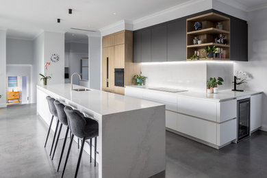 Photo of a contemporary kitchen in Perth.