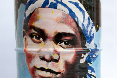 Bouteilles de gaz "Basquiat"
