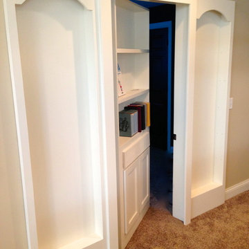 Hidden Bookshelf Door With A Twist