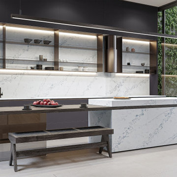 KITCHEN COUNTERTOP/BACKSPLASH
