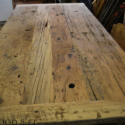 Reclaimed Wood Harvest Tables - Products